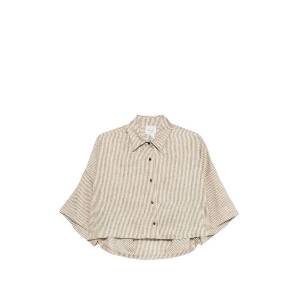 Alysi Women Striped Shirt